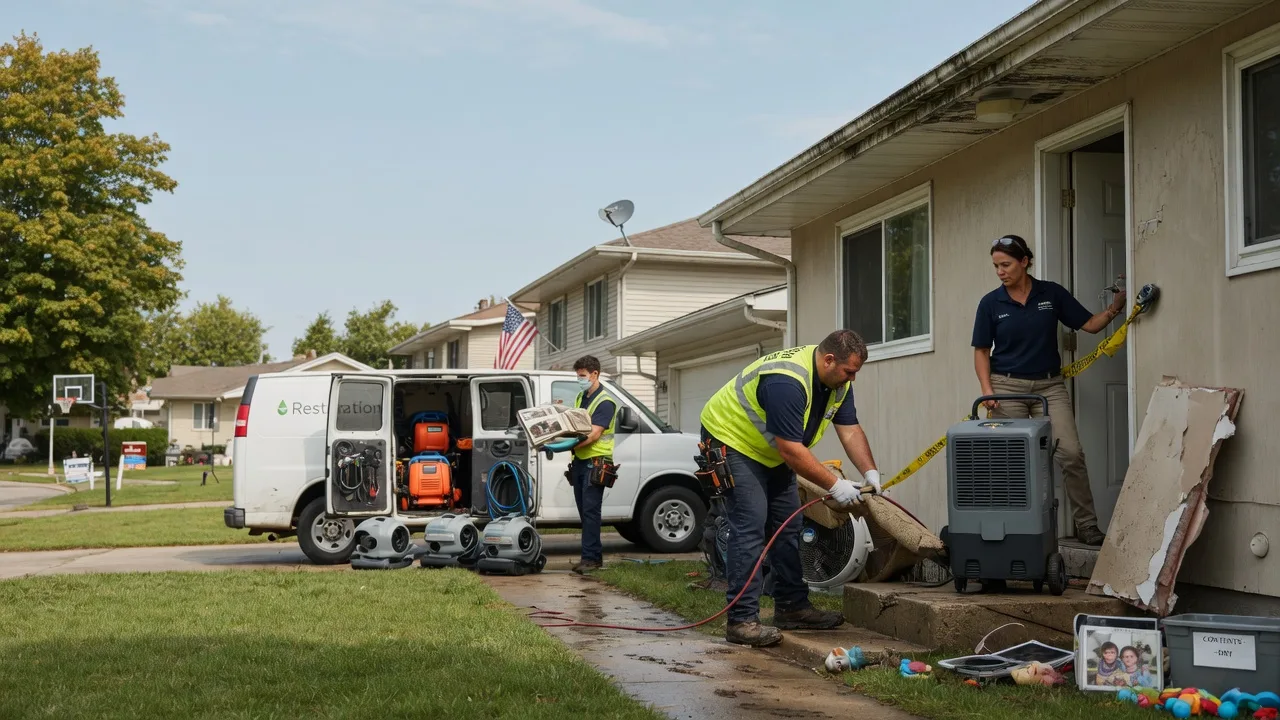 Water Damage Restoration in Urich, MO near me